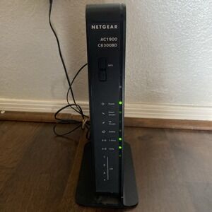 NETGEAR C6300BD-Cox‎ DOCSIS 3.0 AC1900 Data Cable Gateway Powers Works